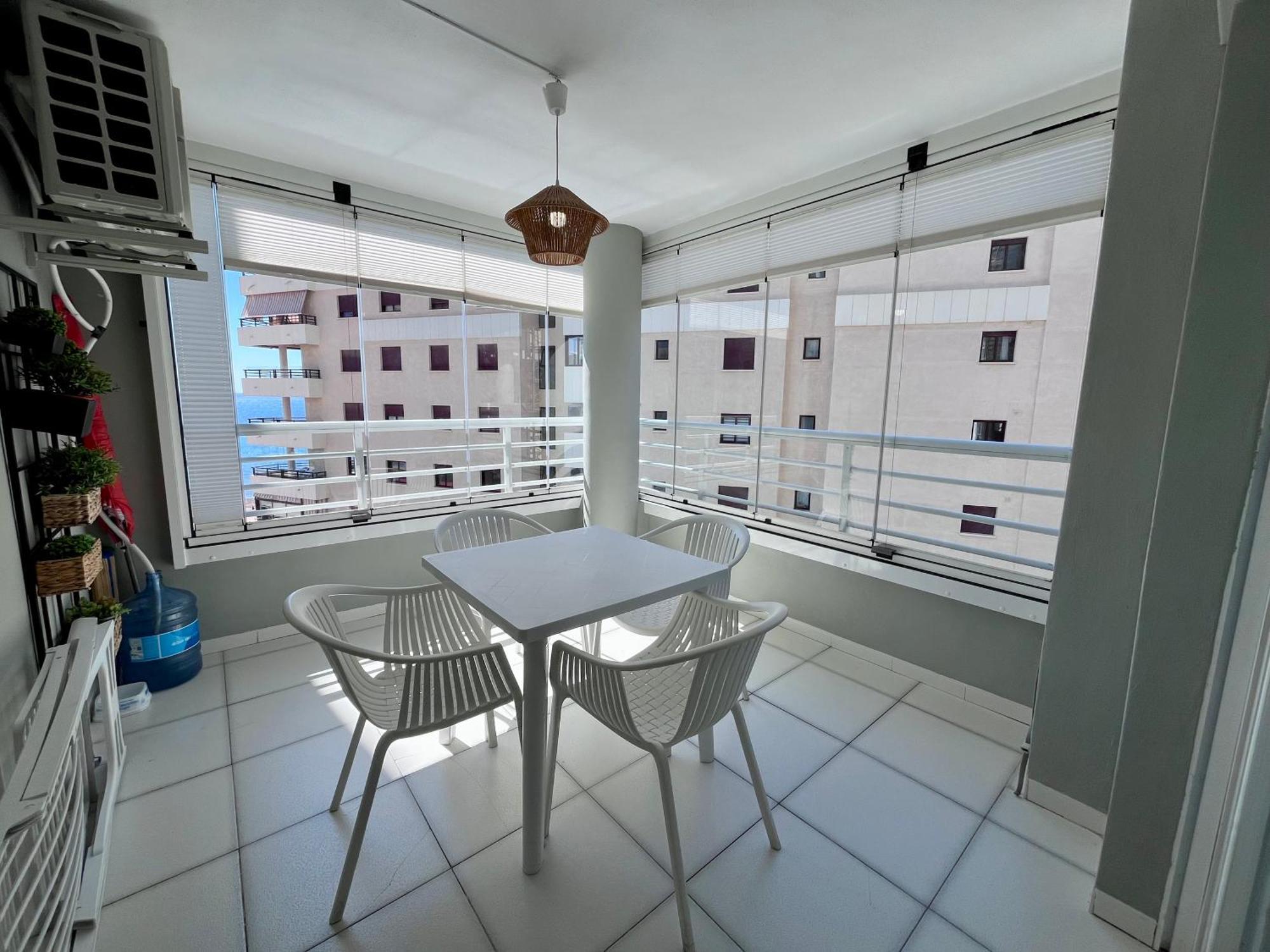 Modern Apartment On The Beach With Pool Calpe Exterior photo