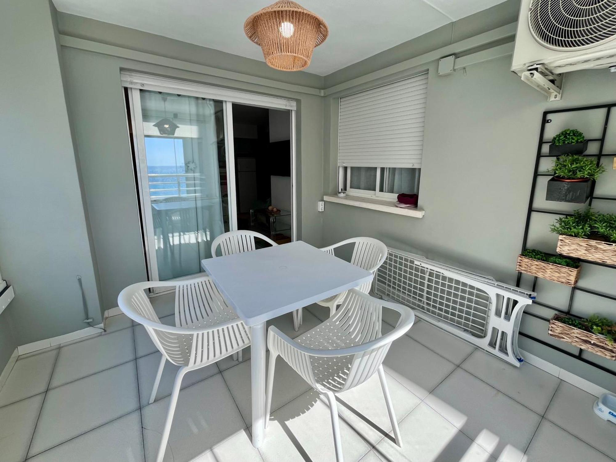 Modern Apartment On The Beach With Pool Calpe Exterior photo