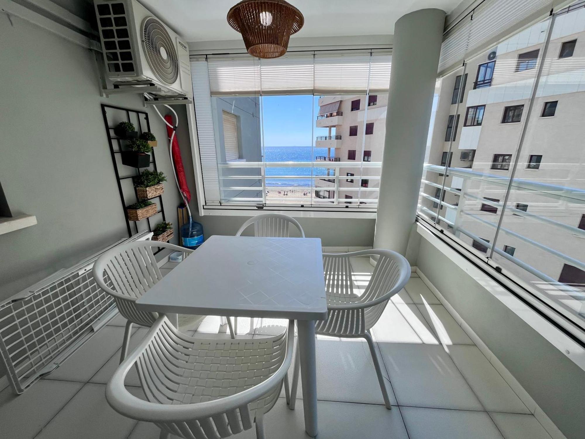 Modern Apartment On The Beach With Pool Calpe Exterior photo